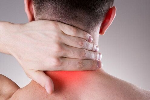گردن میں اوسٹیوچنڈروسس درد